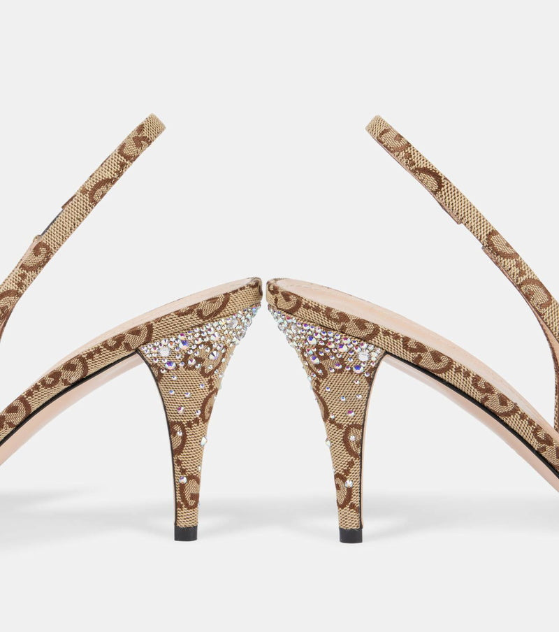 "GG" Slingback Pumps