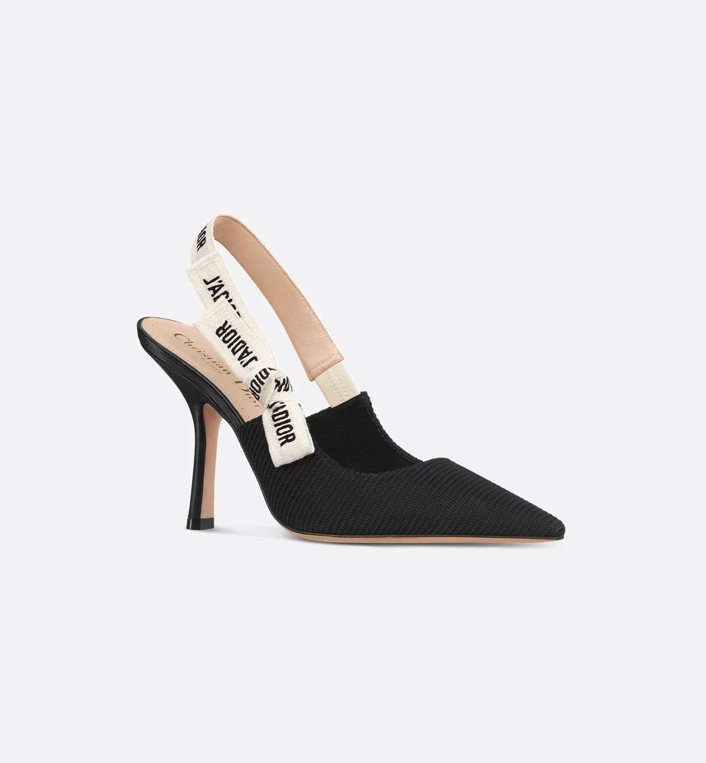 SLINGBACK PUMP HIGH BLACK