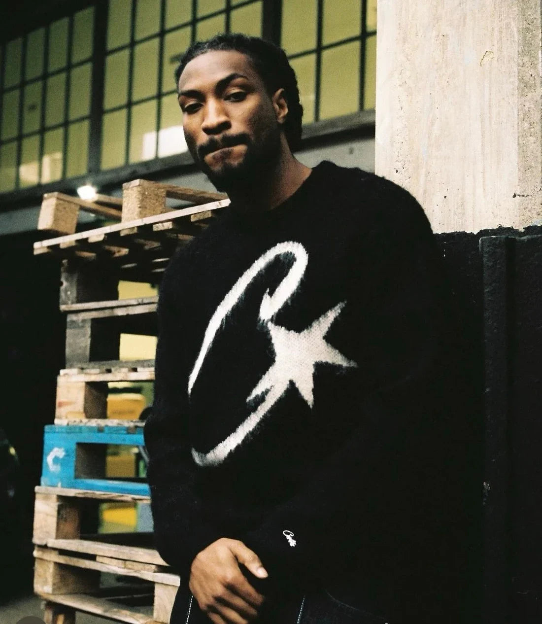 "CRTZ" Mohair Black