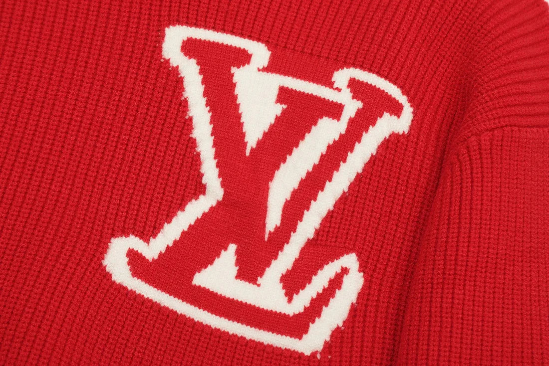 "LV" Designer Stickpulli