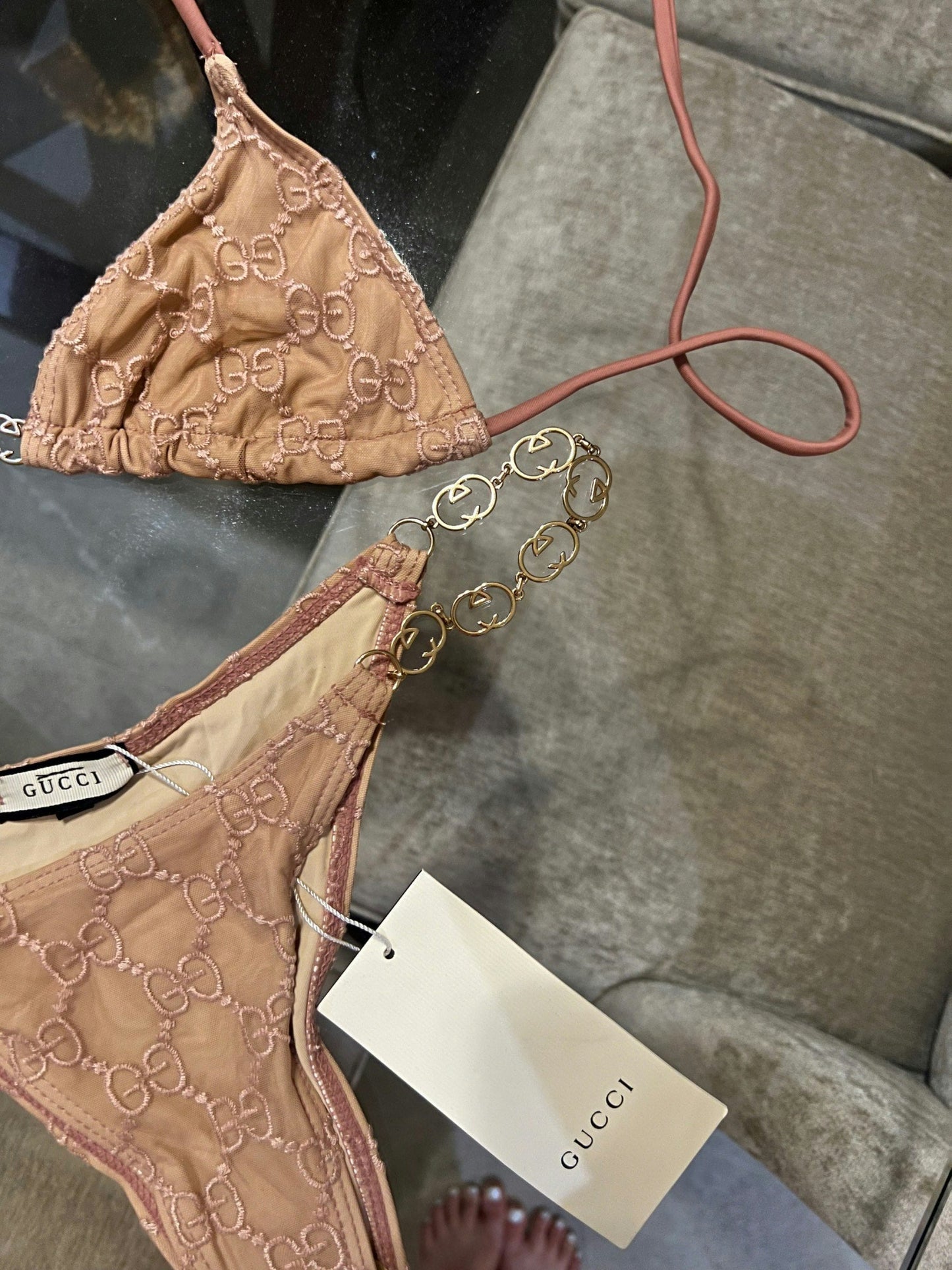 GG CHAIN BIKINI