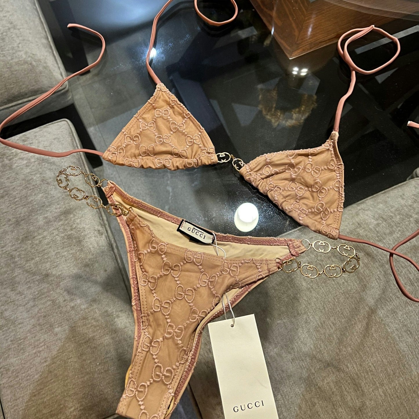 GG CHAIN BIKINI