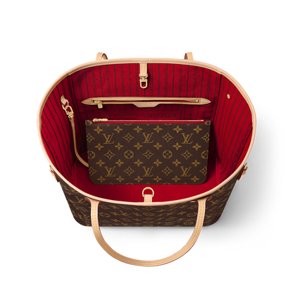 NEVERFULL BAG BEIGE ACCENT