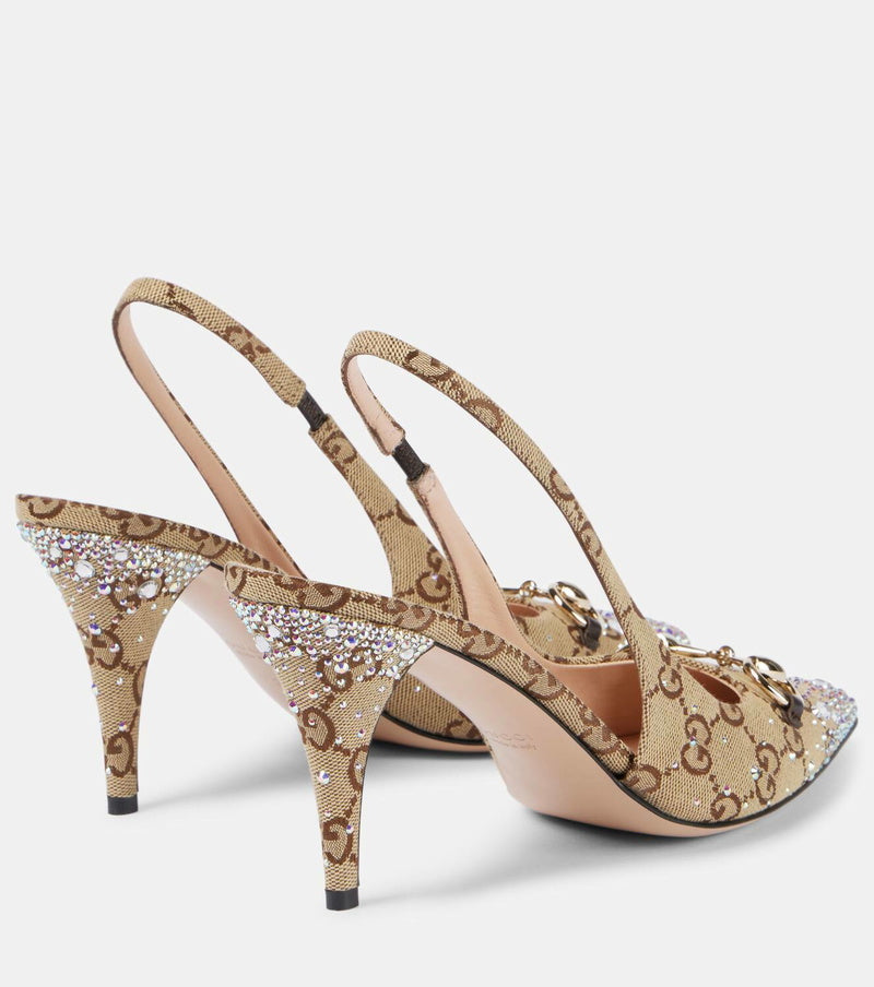"GG" Slingback Pumps