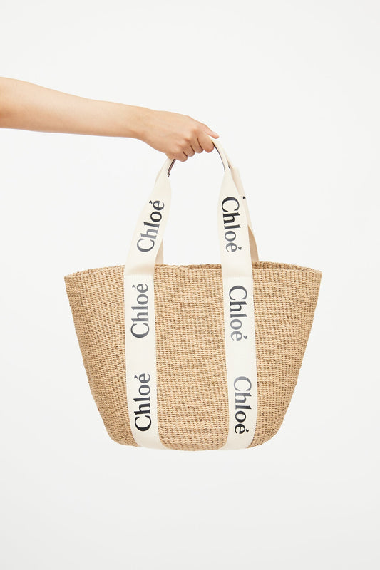 LARGE WOODY TOTE BAG