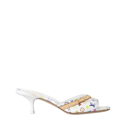 "LV" Kitten Heels