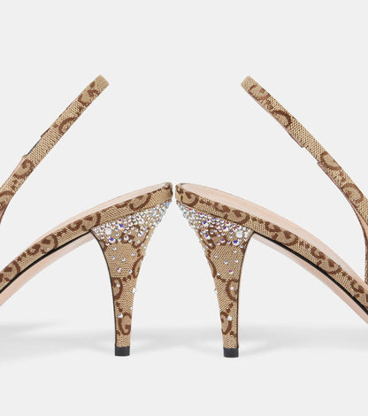 "GG" Slingback Pumps