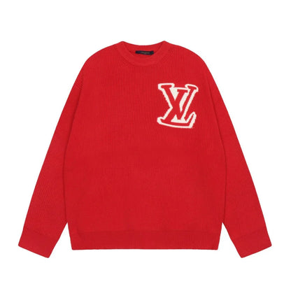 "LV" Designer Stickpulli