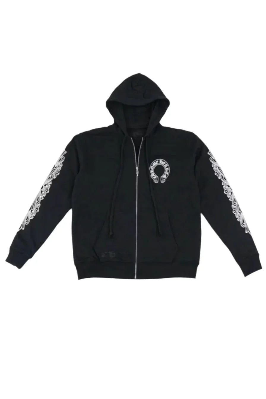 "Chrome" Zip Hoodie