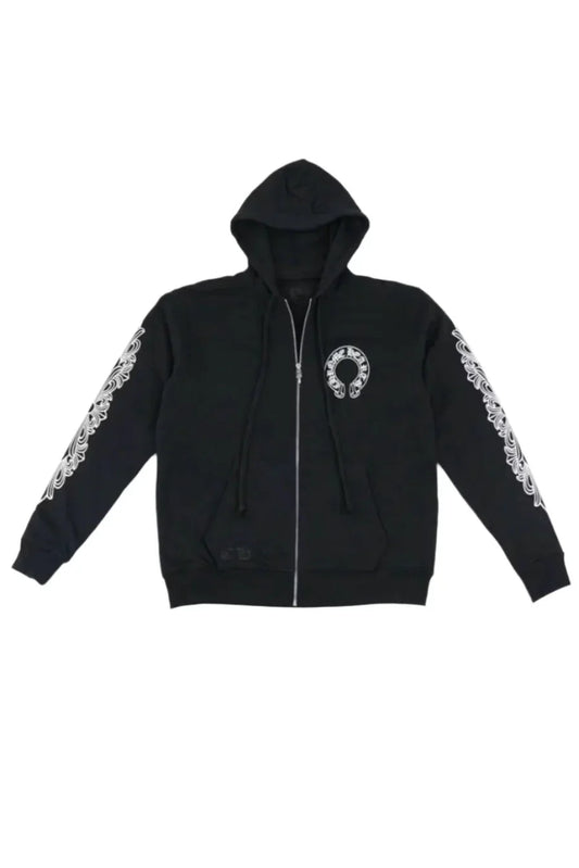 "Chrome" Zip Hoodie