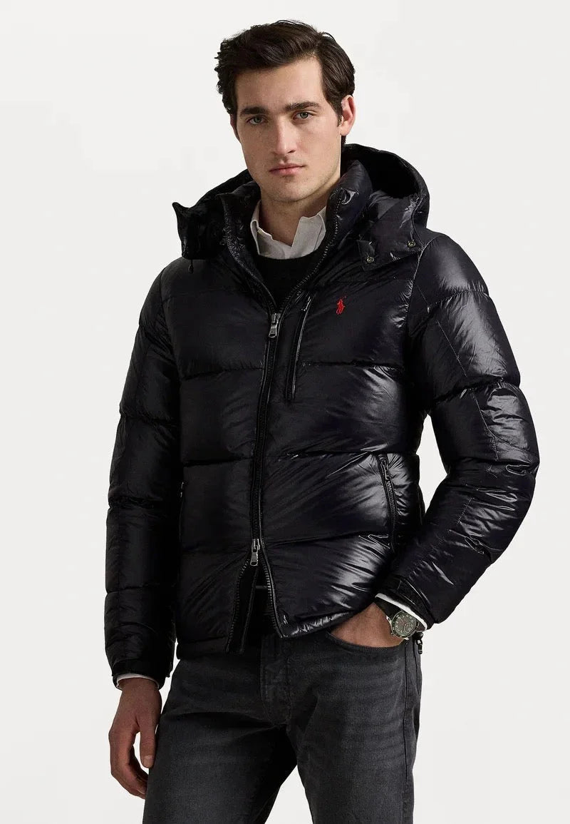 "RL" Shiny Puffer Black