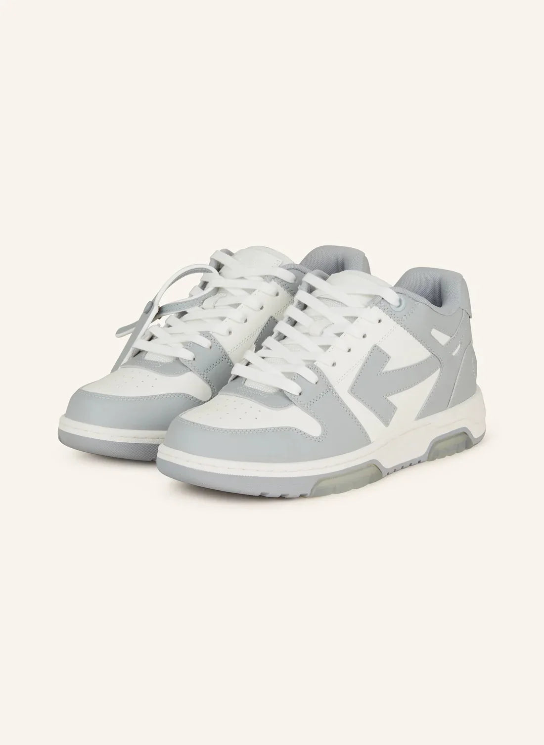 "Off-Sneaker" Grey and White