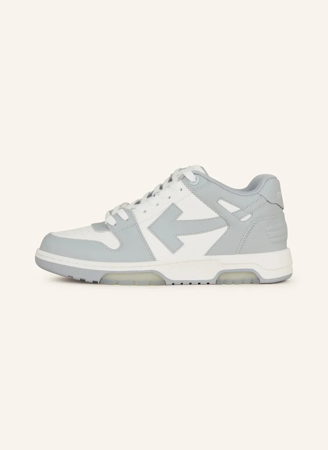 "Off-Sneaker" Grey and White