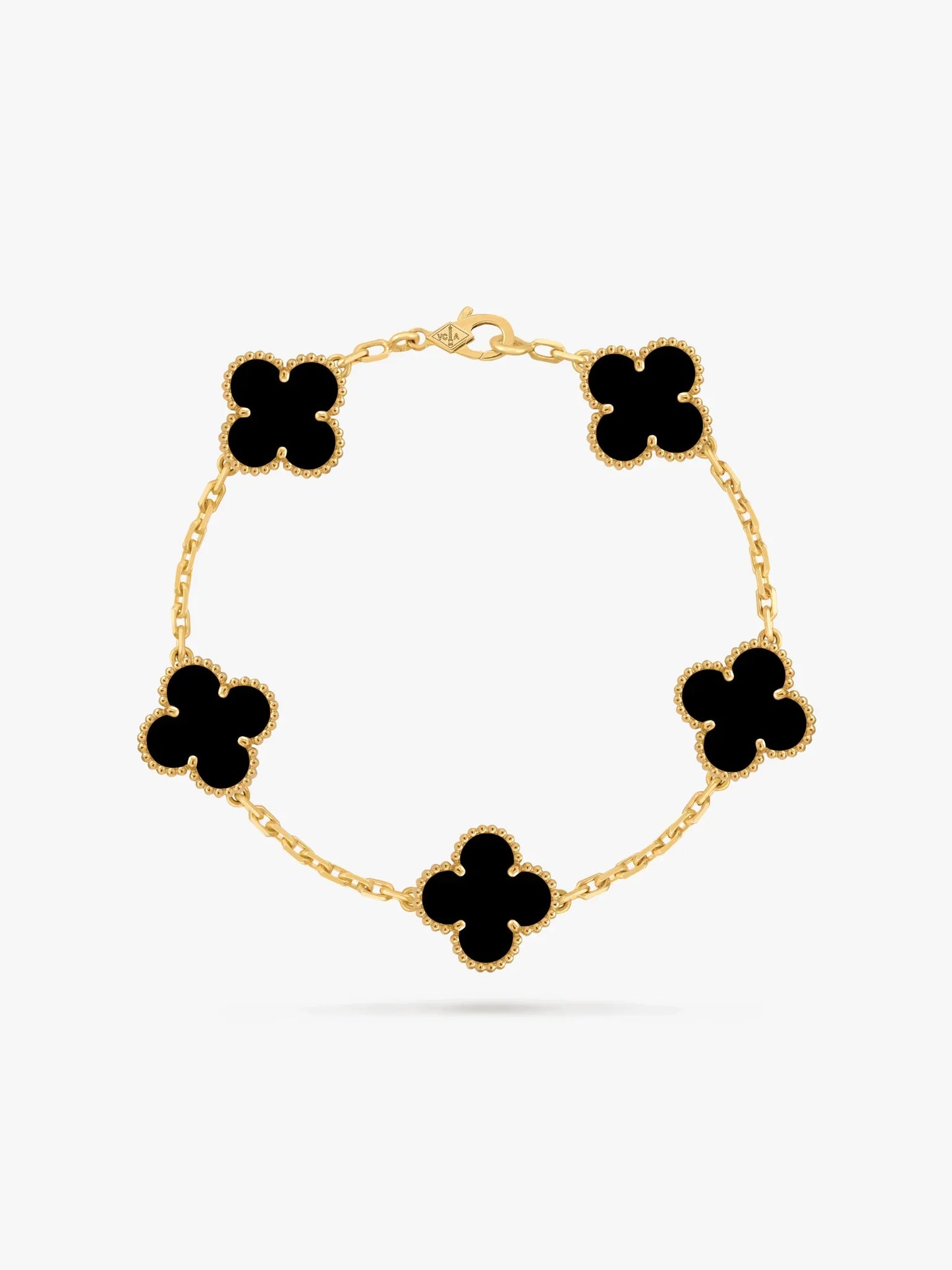 Clover black- Armband