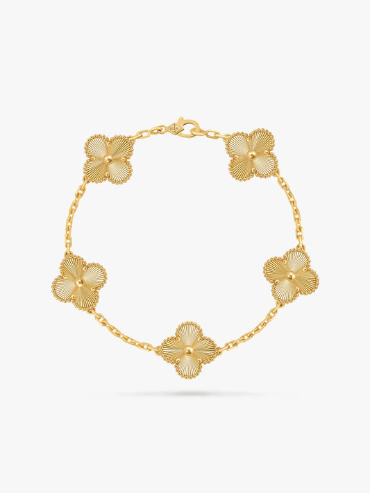 Clover gold - Armband