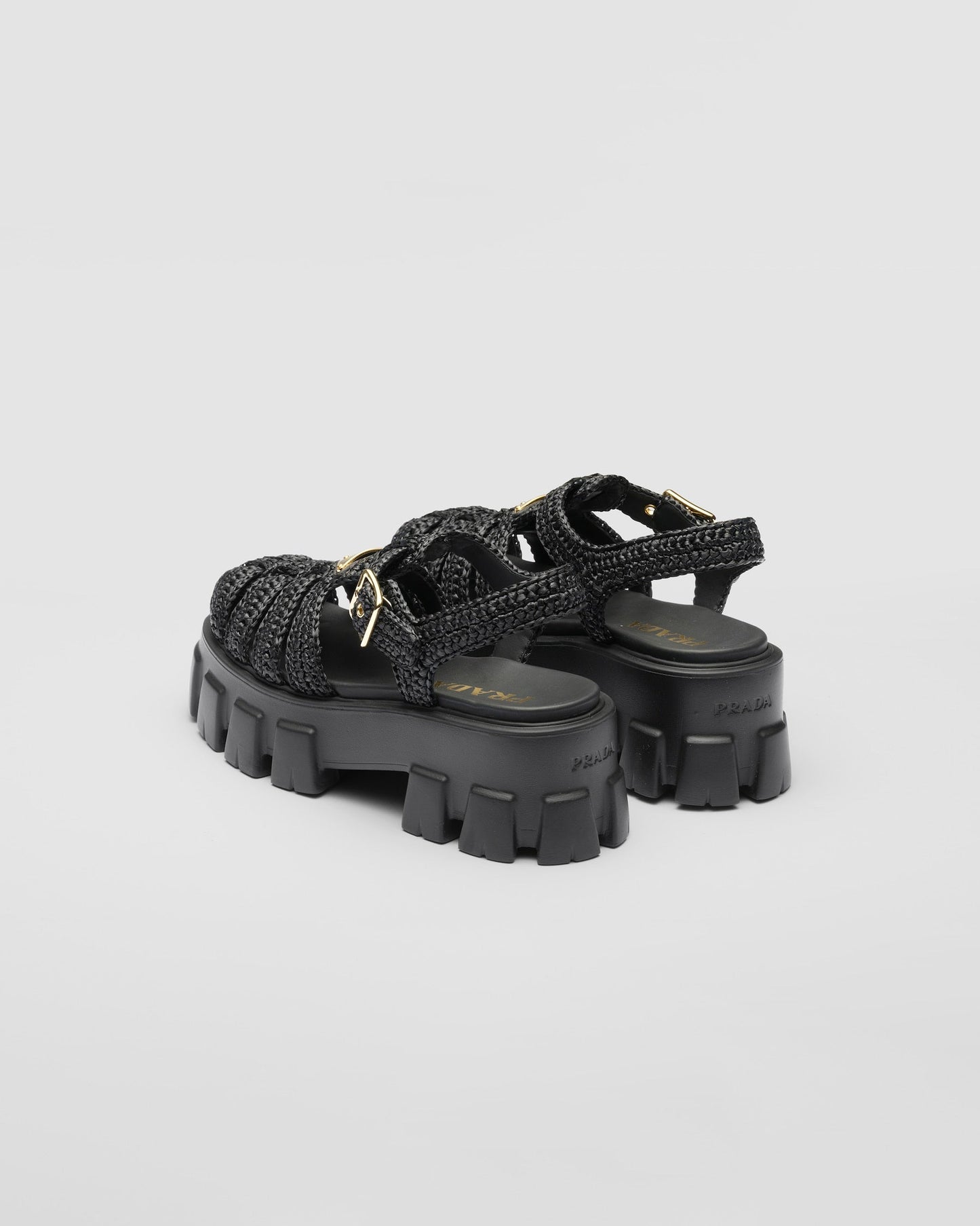 Gehäkelte Monolith Sandalen