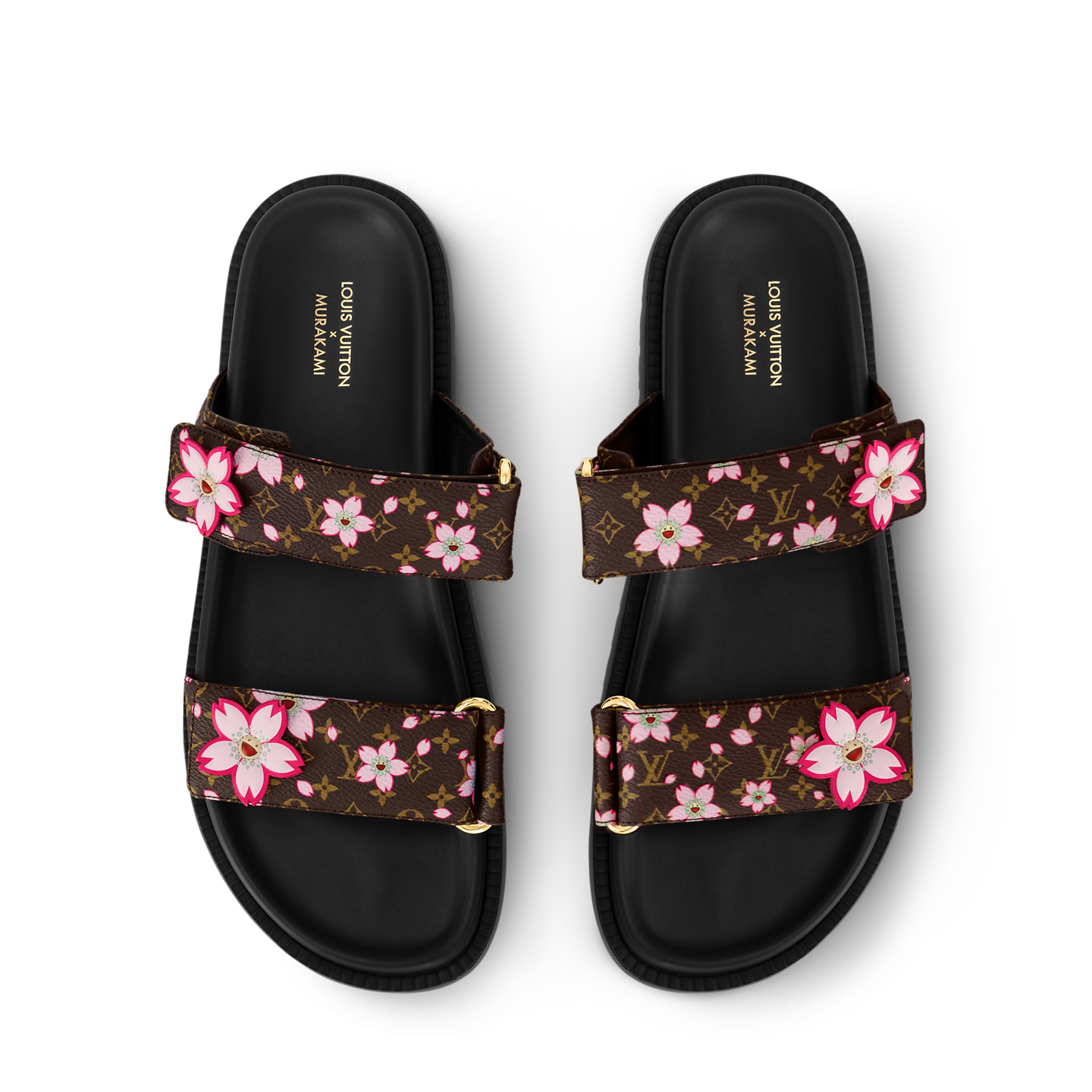 CHERRY BLOSSOM STRAP SANDALS