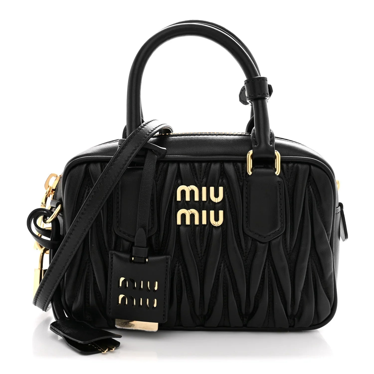 MIUE MINI BAG BLACK