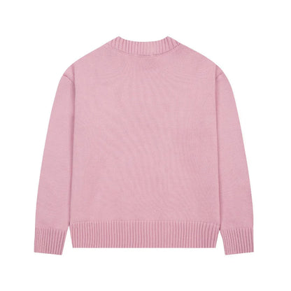 "Heart" Sweater Rose (UNISEX)