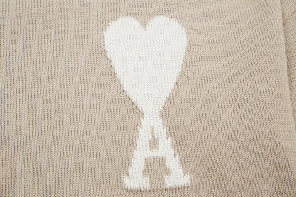 "Heart" Sweater Cream (UNISEX)