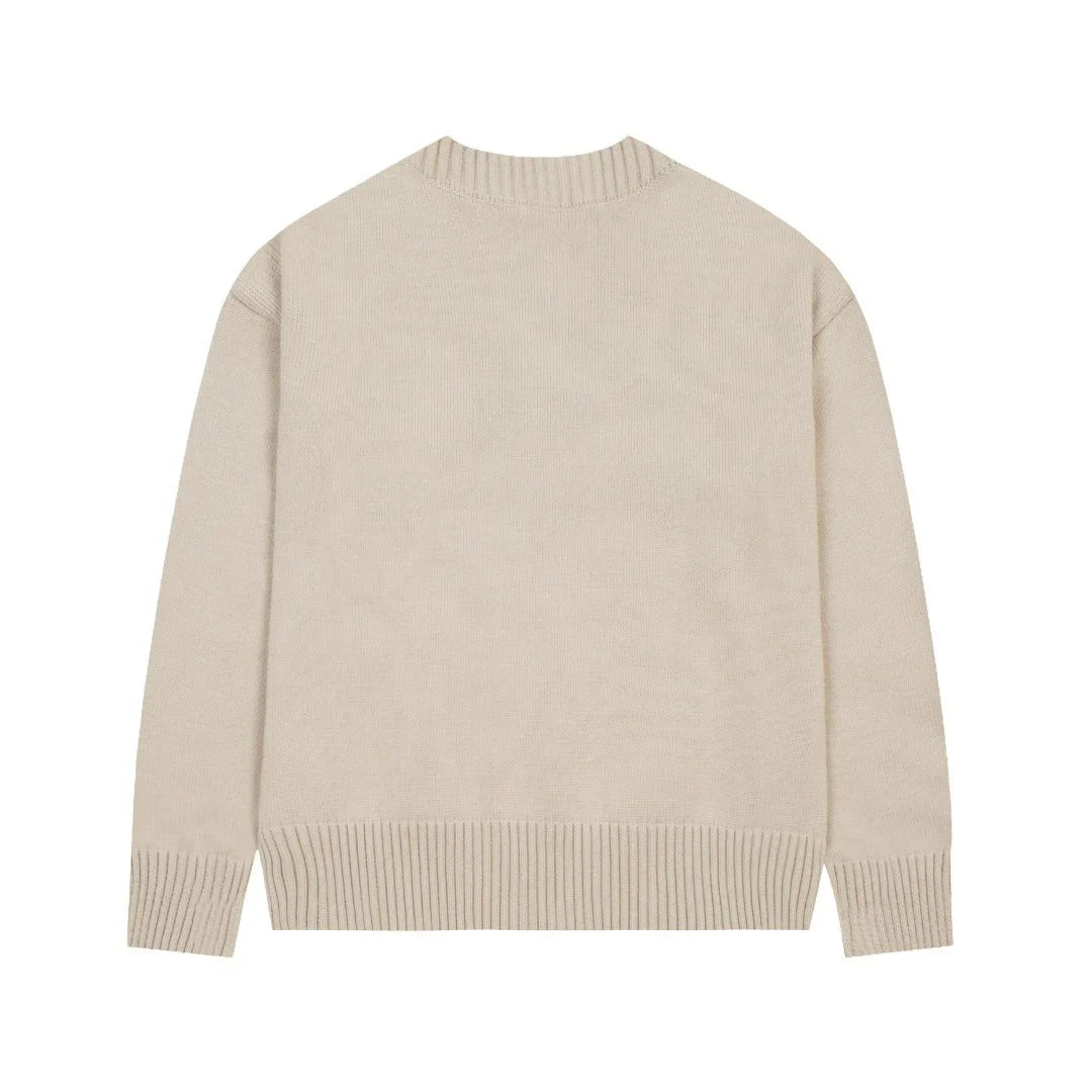 "Heart" Sweater Cream (UNISEX)