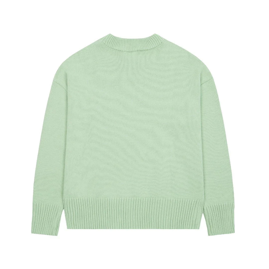 "Heart" Sweater Mint (UNISEX)