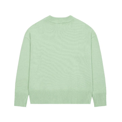 "Heart" Sweater Mint (UNISEX)