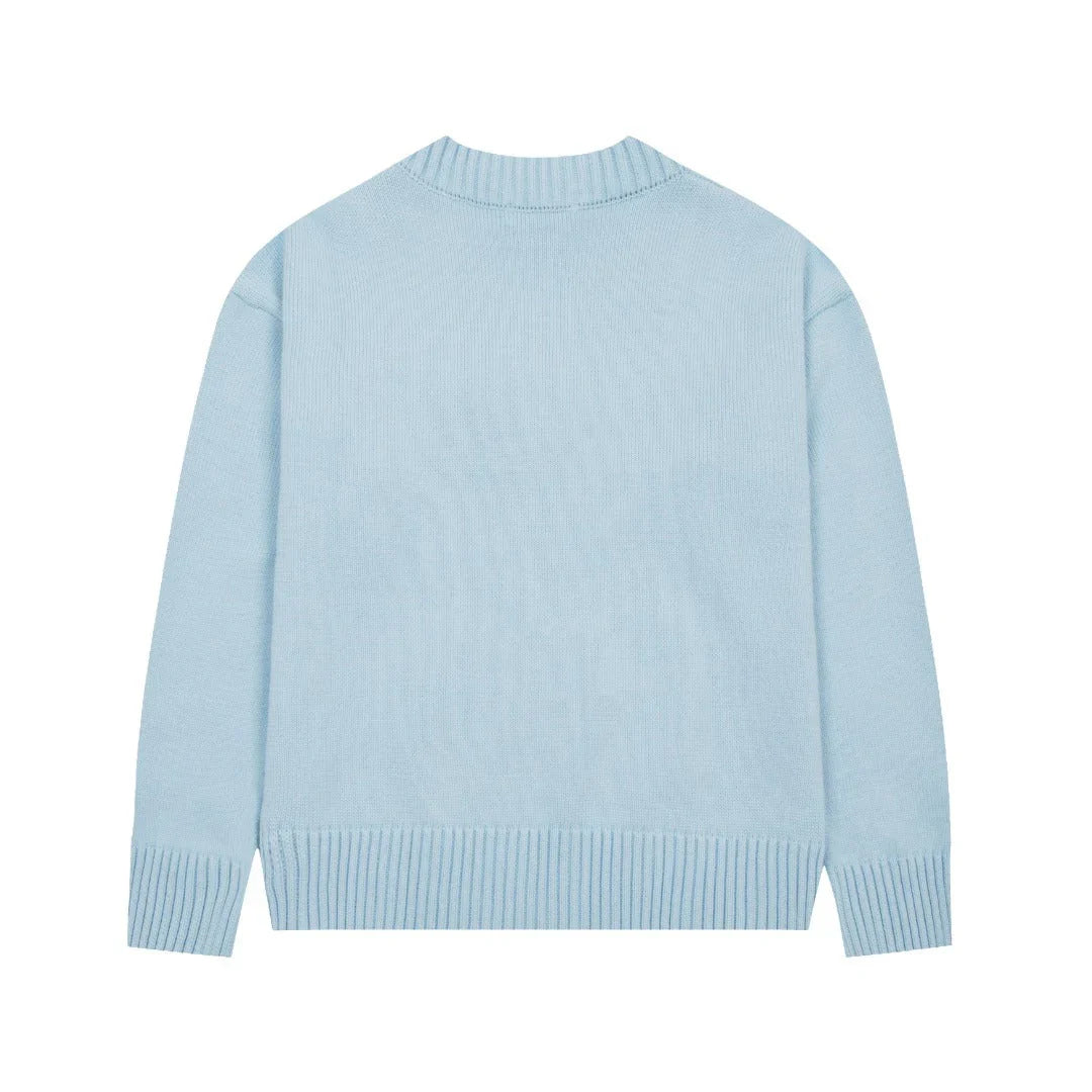 "Heart" Sweater Babyblue (UNISEX)