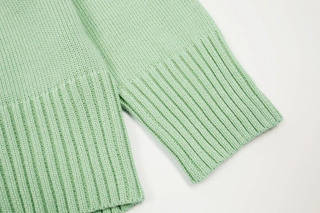 "Heart" Sweater Mint (UNISEX)