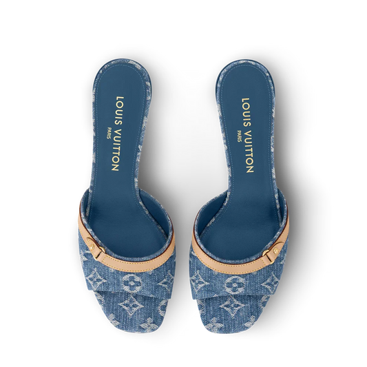 "LV" Kitten Heels