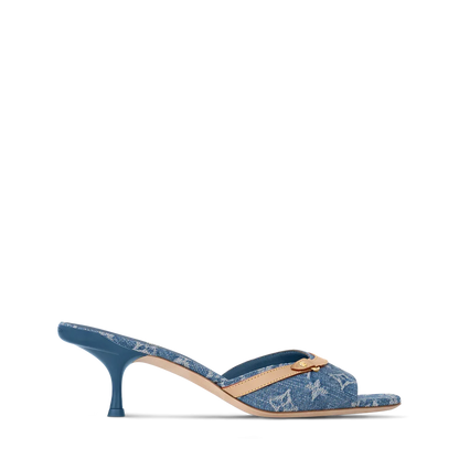 "LV" Kitten Heels